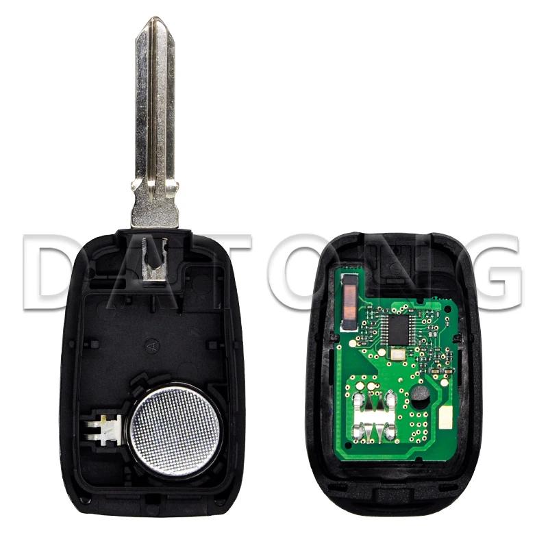 Datong World – clé intelligente à distance de voiture, puce 4A, 433MHz, pour Renault Duster Clio4 Sa