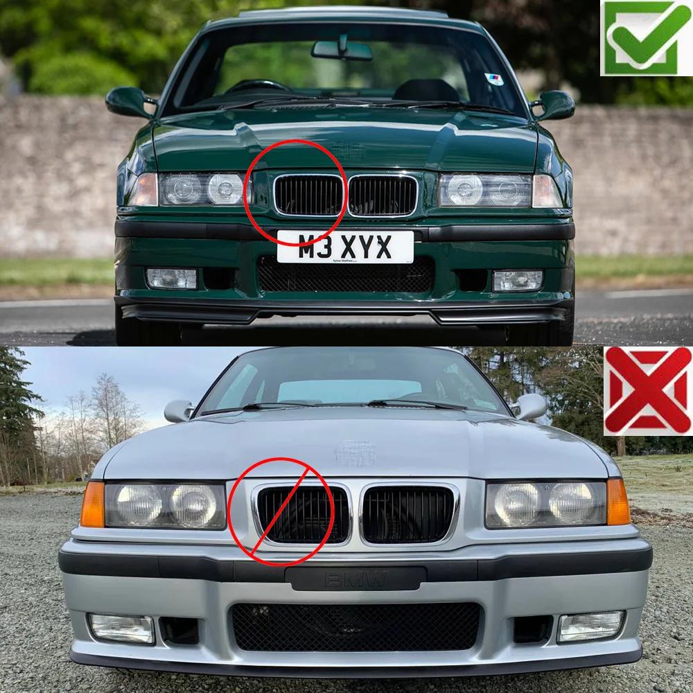 Calandre noire ABS de remplacement avant, pour BMW E36 1994 1995 1996 318i 323i 325i 320i 328i