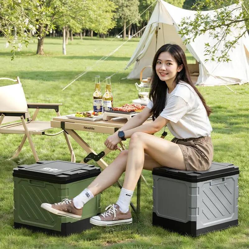 Toilette pliante portable, toilette d'extérieur, toilette de camping, toilette couverte pour adultes