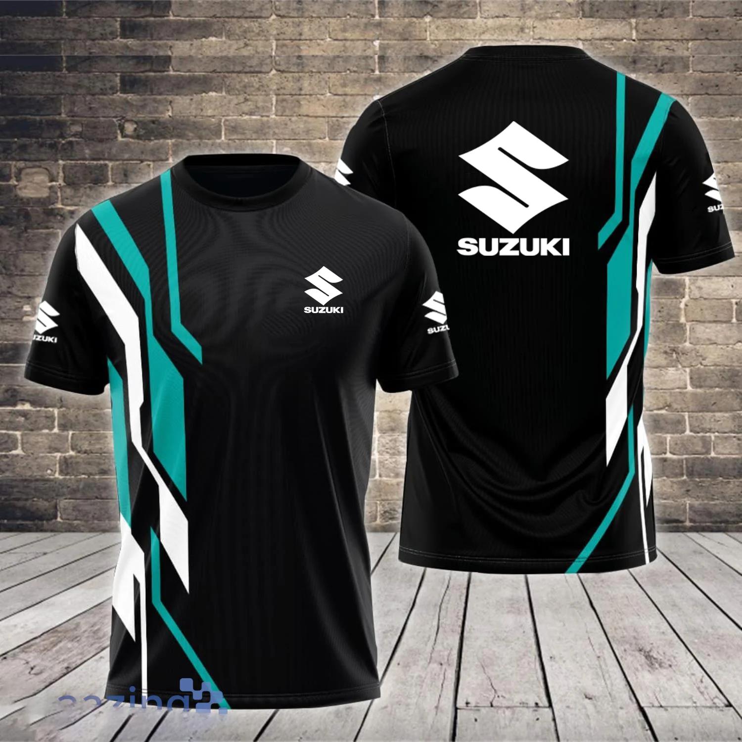 T-shirt pour homme Suzuki Motorcycle 2026, nouvelle mode été, impression 3D, sport quotidien, fitnes