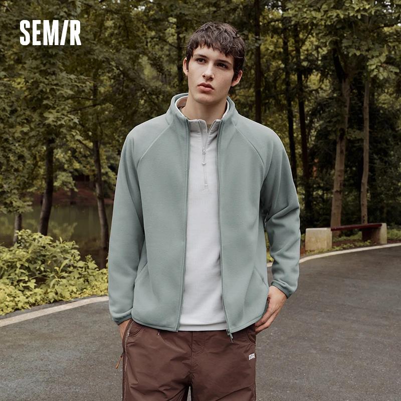 Semir veste polaire unisexe 2025 automne hiver nouveau col montant polaire doublure chaude vêtements