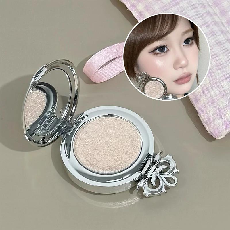 Coffret de maquillage NICEKEY comprenant 1 rouge à lèvres, 1 poudre pressée, 1 poudre illuminatrice,