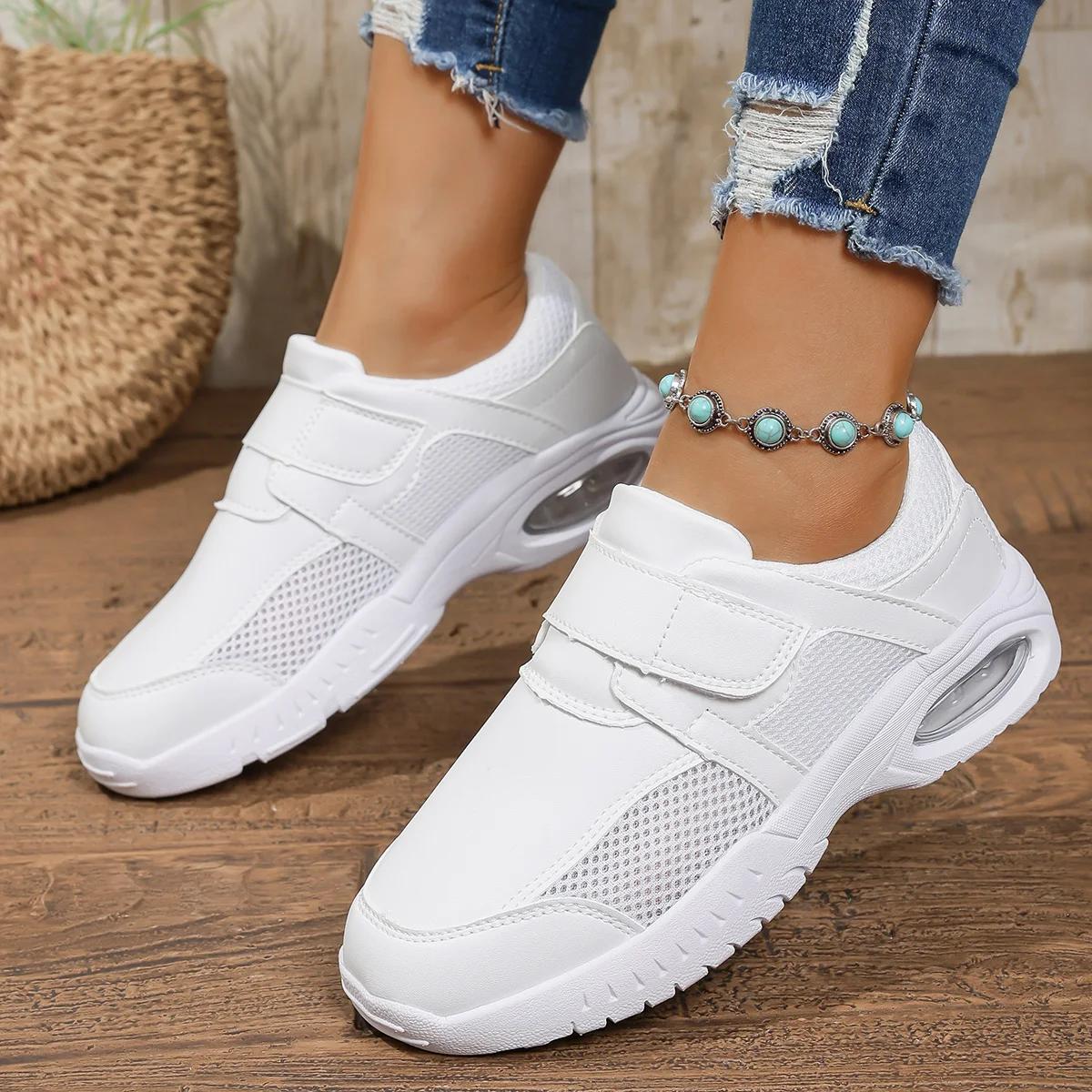Chaussures d'allaitement blanches pures pour médecins, infirmières, travail d'hôpital, baskets en cu