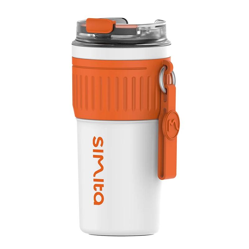 FEIJIAN tasse à café en acier inoxydable tasse à café tasse Thermos tasse de voyage Portable avec co