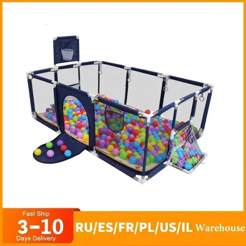 Parc de jeux pour bébé Corralito pour bébés en bas âge avec tuyaux en acier épais parc de jeu pour e
