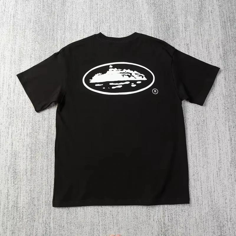 Nouveau T-shirt d'été 2026 à manches courtes imprimé bateau, col rond ample, respirant, demi-manches