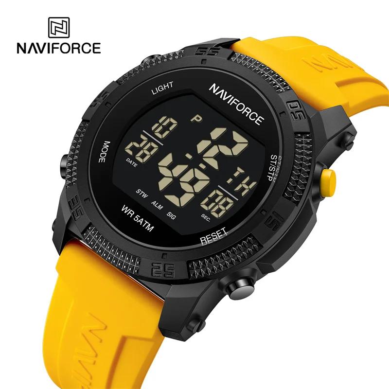 NAVIFORCE – montre-bracelet originale pour hommes, résistante à l'eau, personnalité, bracelet de lux