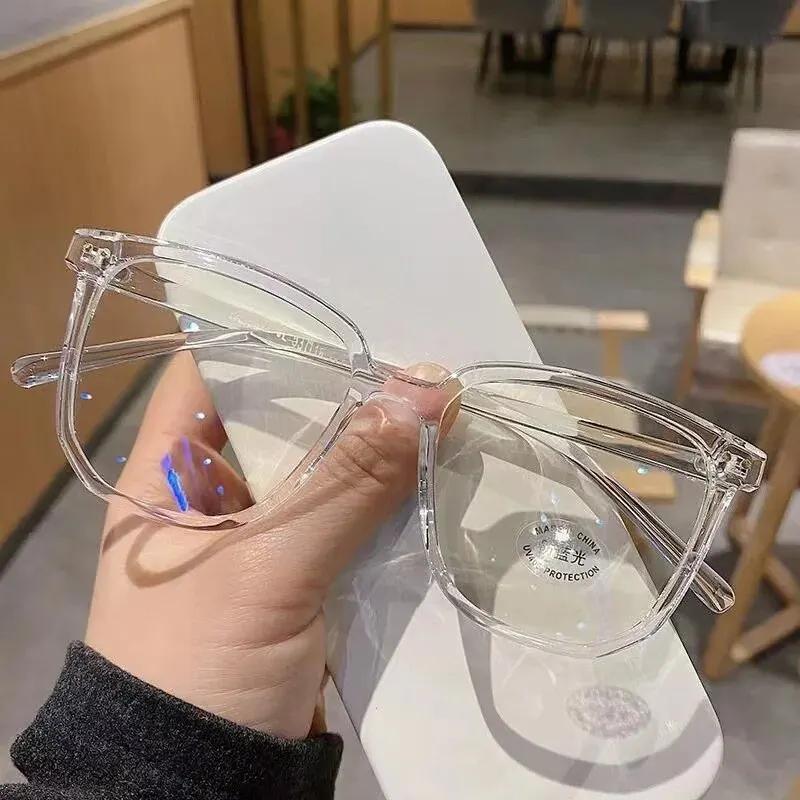 Lunettes anti-lumière bleue pour femmes, avec monture de lunettes régulière, finition rétro, monture