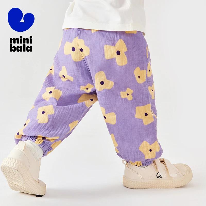 Mini Bala – pantalons d'été pour garçons et filles, séchage rapide, anti-moustiques, amples, doux po