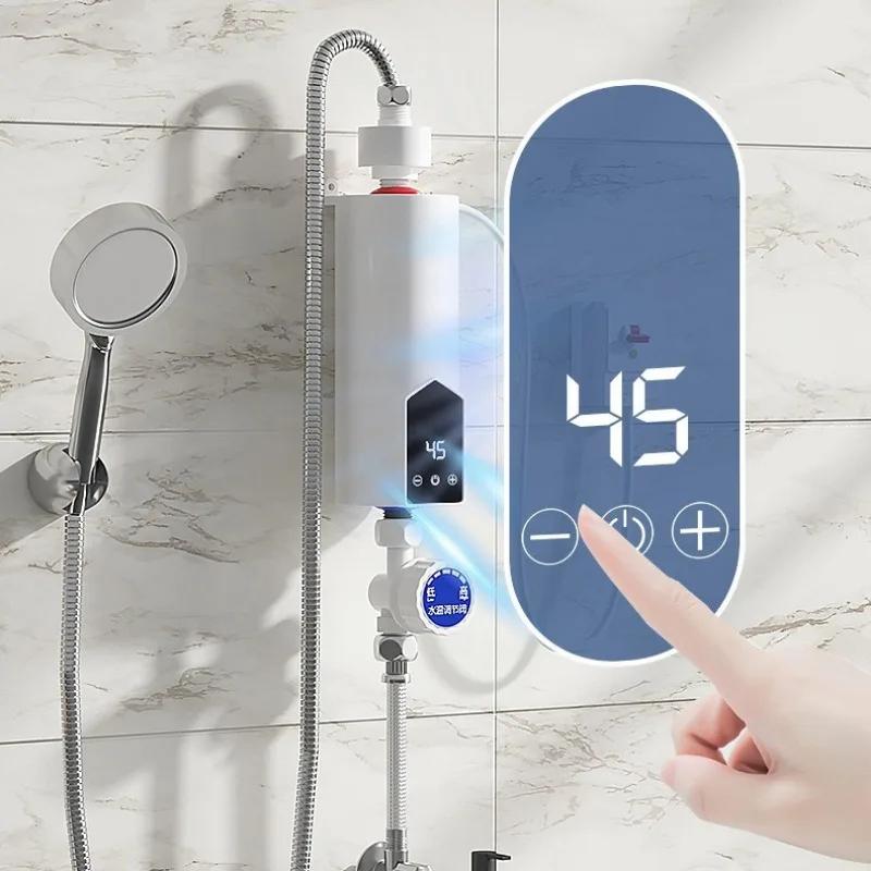 Chauffe-eau instantané 220V 3000W-5500W, chauffage électrique Portable pour salle de bains, douche d