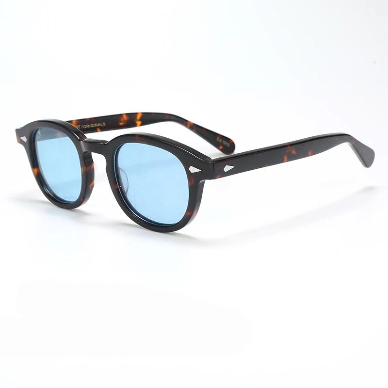 Lunettes de soleil polarisées Johnny Depp pour hommes et femmes, lunettes de soleil vintage, monture