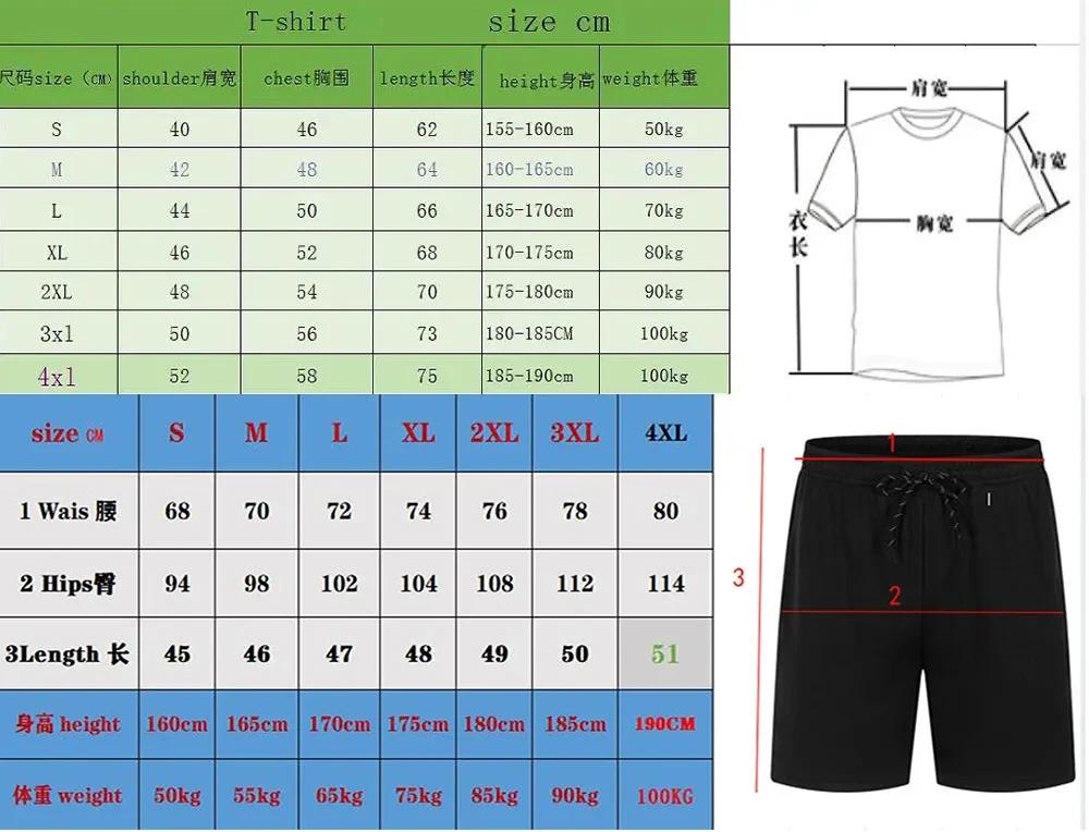 Nouvel ensemble sportif tendance pour homme été 2026 – T-shirt à manches courtes et short décontract