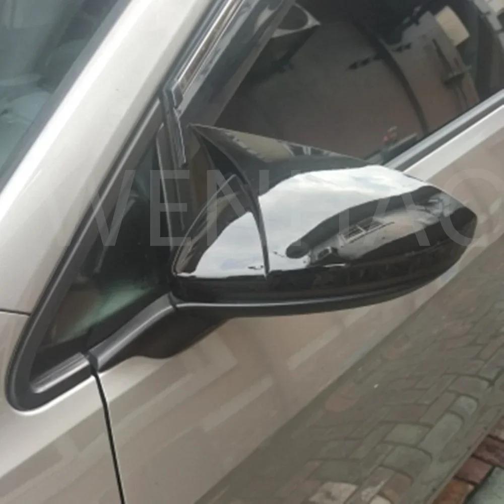 Couvercle de rétroviseur brillant, 2 pièces, housse pour VW Jetta MK7 S/SE/SEL/GLI/R-LINE 2019 – 202
