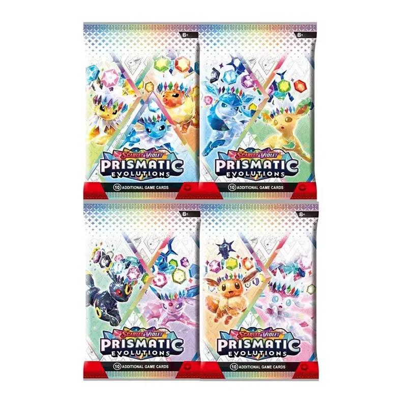 360 cartes Pokémon Prismatic Evolutions PHANTASMAL FLAMES Scarlet Violet 151 Black Bolt Booster Batt