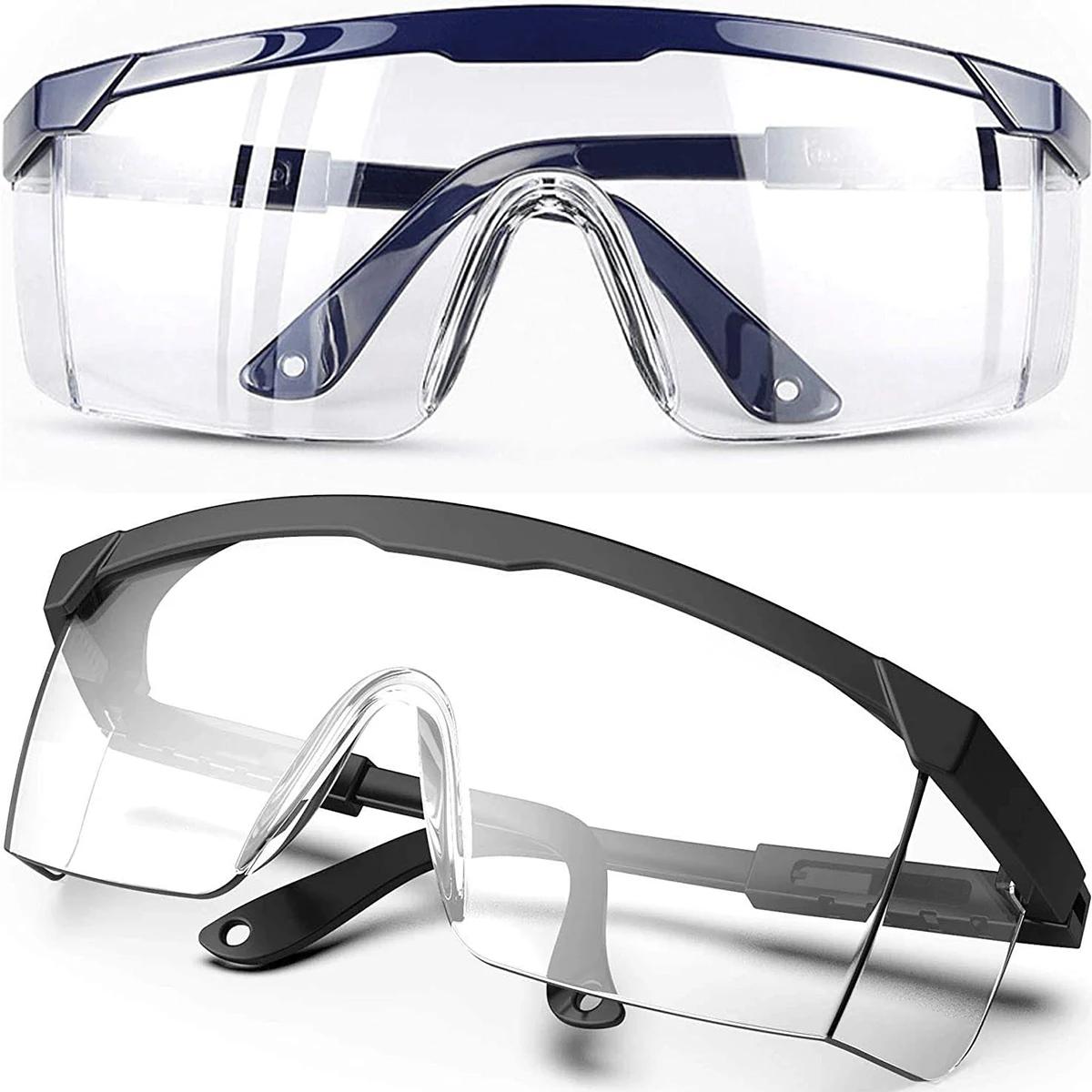 Lunettes de sécurité anti-éclaboussures pour le travail, lunettes de laboratoire, lunettes de protec