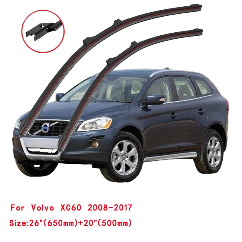 Essuie-glace en caoutchouc double pour Volvo XC60 SUV MK1 156 B4 B5, Dieux T5 T6 T8, Probablement 20