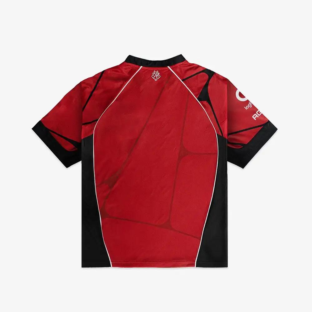 G2 Esports New Team Jersey T-shirt Prestige 2026 respirant rouge noir manches courtes unisex fans de