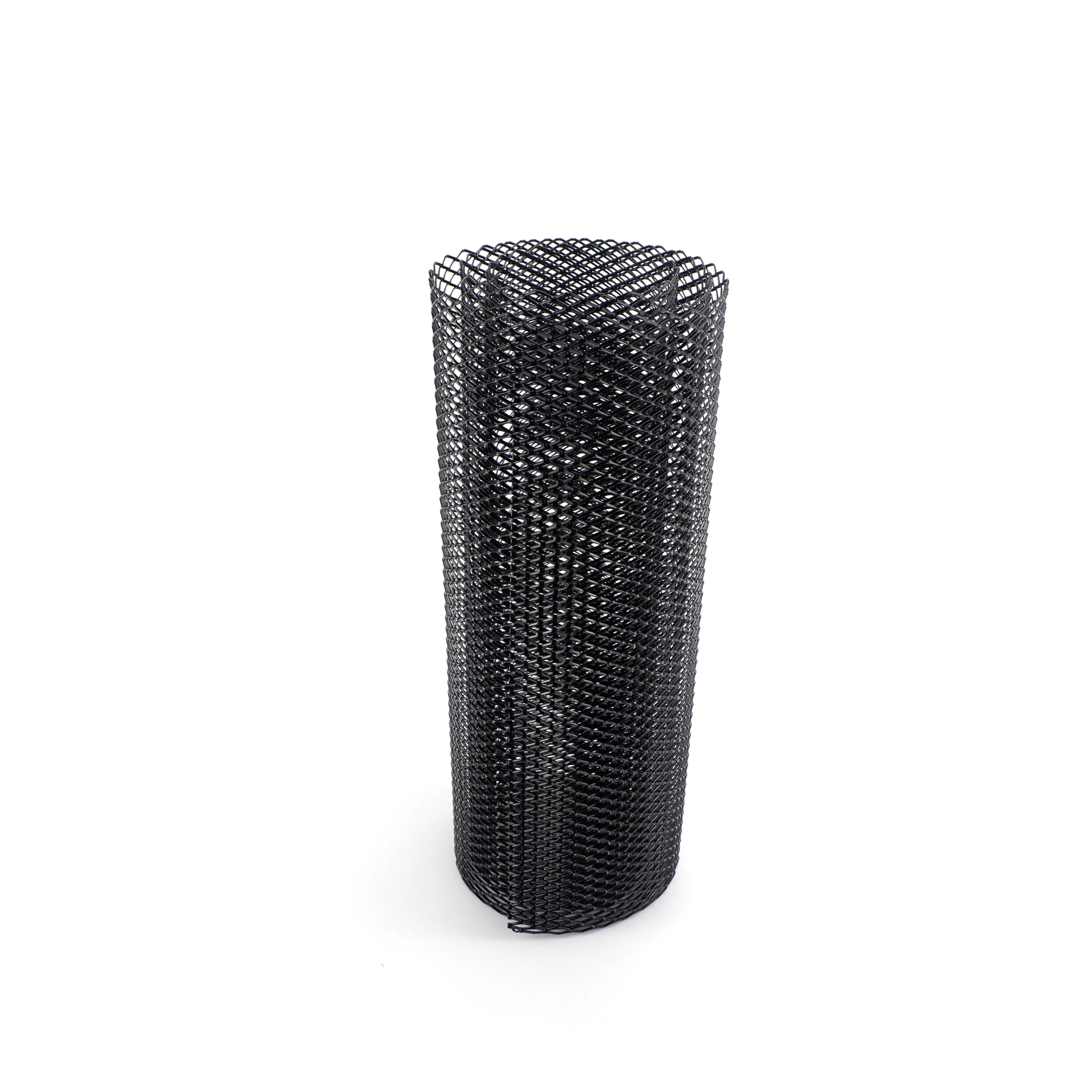 Grille de radiateur de voiture universelle en maille d'aluminium, feuille de maille modifiée pour pa
