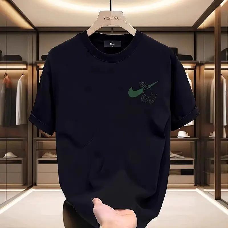 T-shirt à manches courtes en pur coton 2026Blockbuster, confortable, respirant, de haute qualité et 