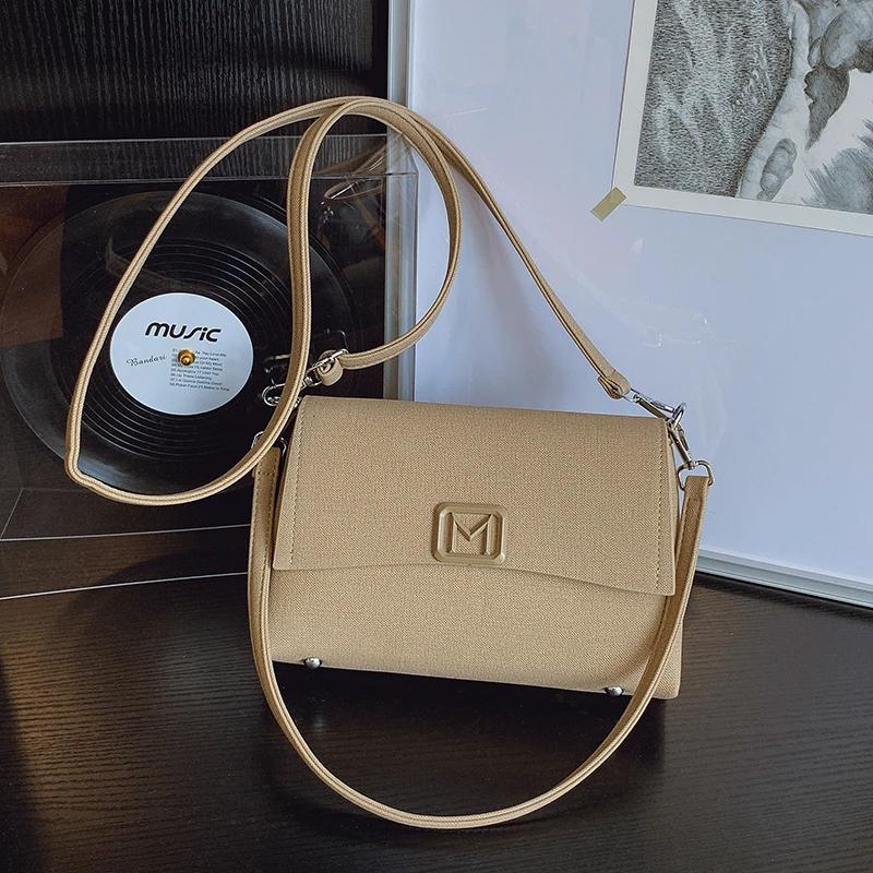 Sac à bandoulière classique pour femme en cuir véritable - Sac à bandoulière de créateur célèbre, ma