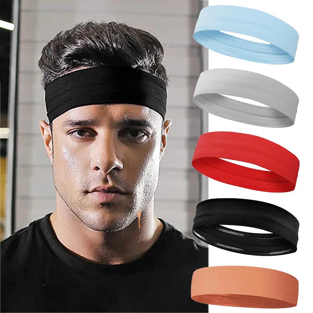 Hommes Sport bandeaux élastiques épais antidérapant bandeau Sport bandeau de gymnastique femmes homm