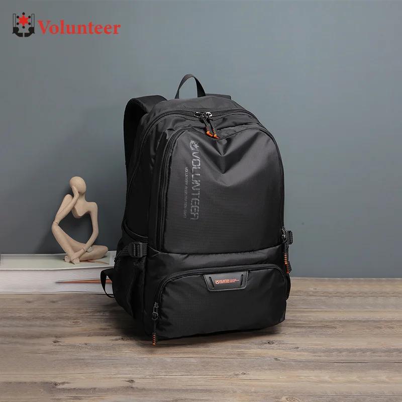 VOLUNTEER sacs à dos pour hommes mode étanche voyage randonnée ordinateur portable école sac à dos m
