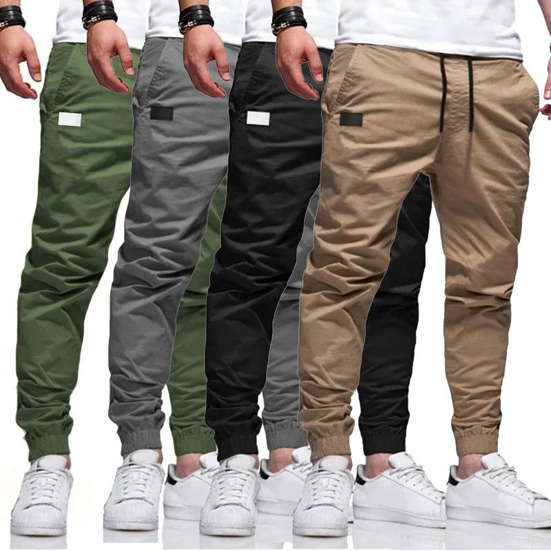 Pantalons de sport décontractés pour hommes, pantalons de survêtement pour hommes, sarouel Cargo Jog