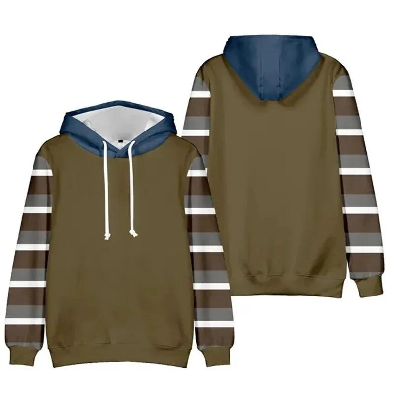 Sweat à capuche 3D Creepypasta, pull-over Ticci Toby, veste de cosplay, costume d'anime, sweat-shirt