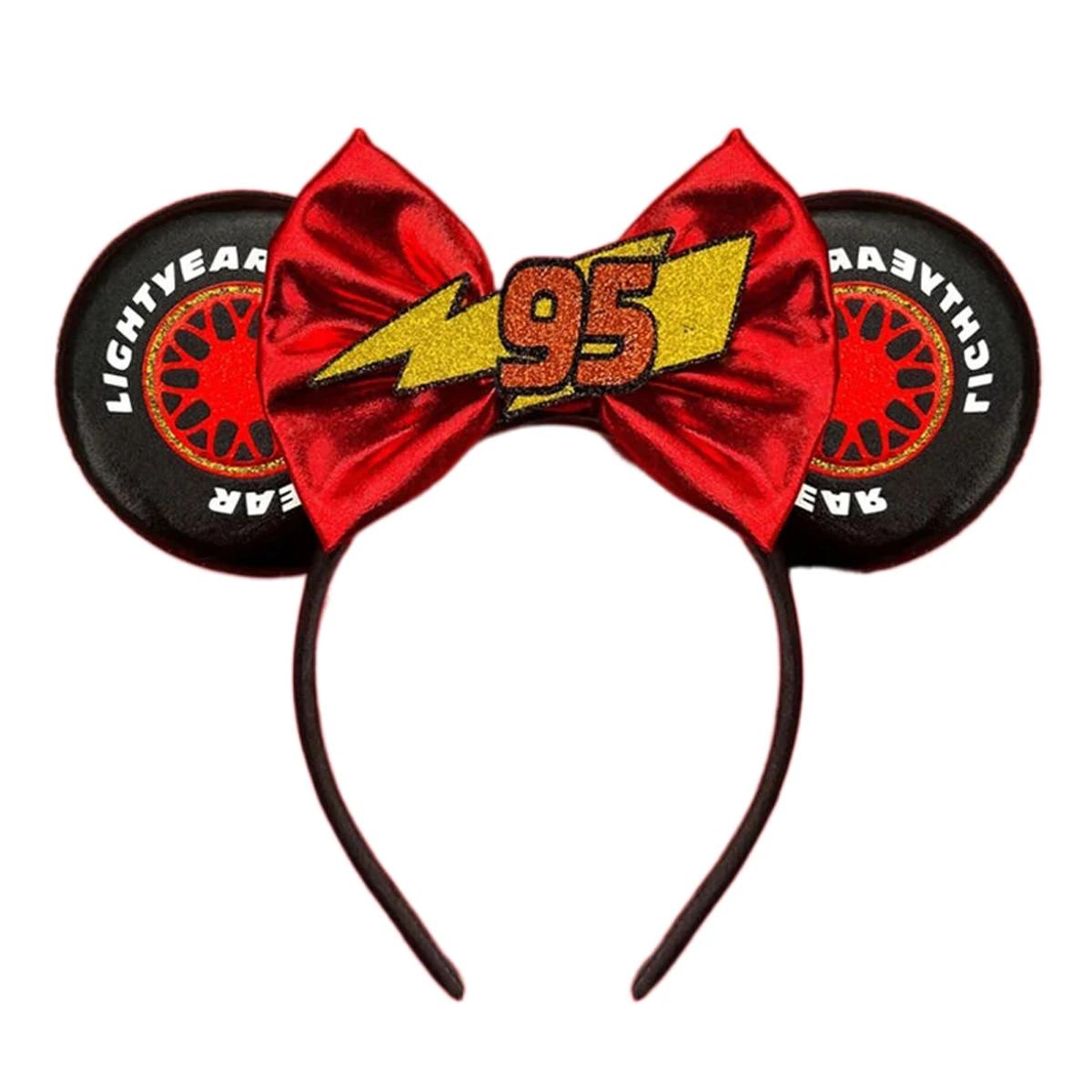 Voitures Mickey Mouse oreille bandeau 95 Flash cheveux accessoires parc d'attractions habiller garço