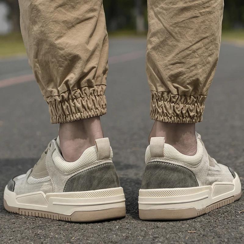Baskets Légères Respirantes et Confortables à Semelles Souples pour Homme, Chaussures de Marche et d