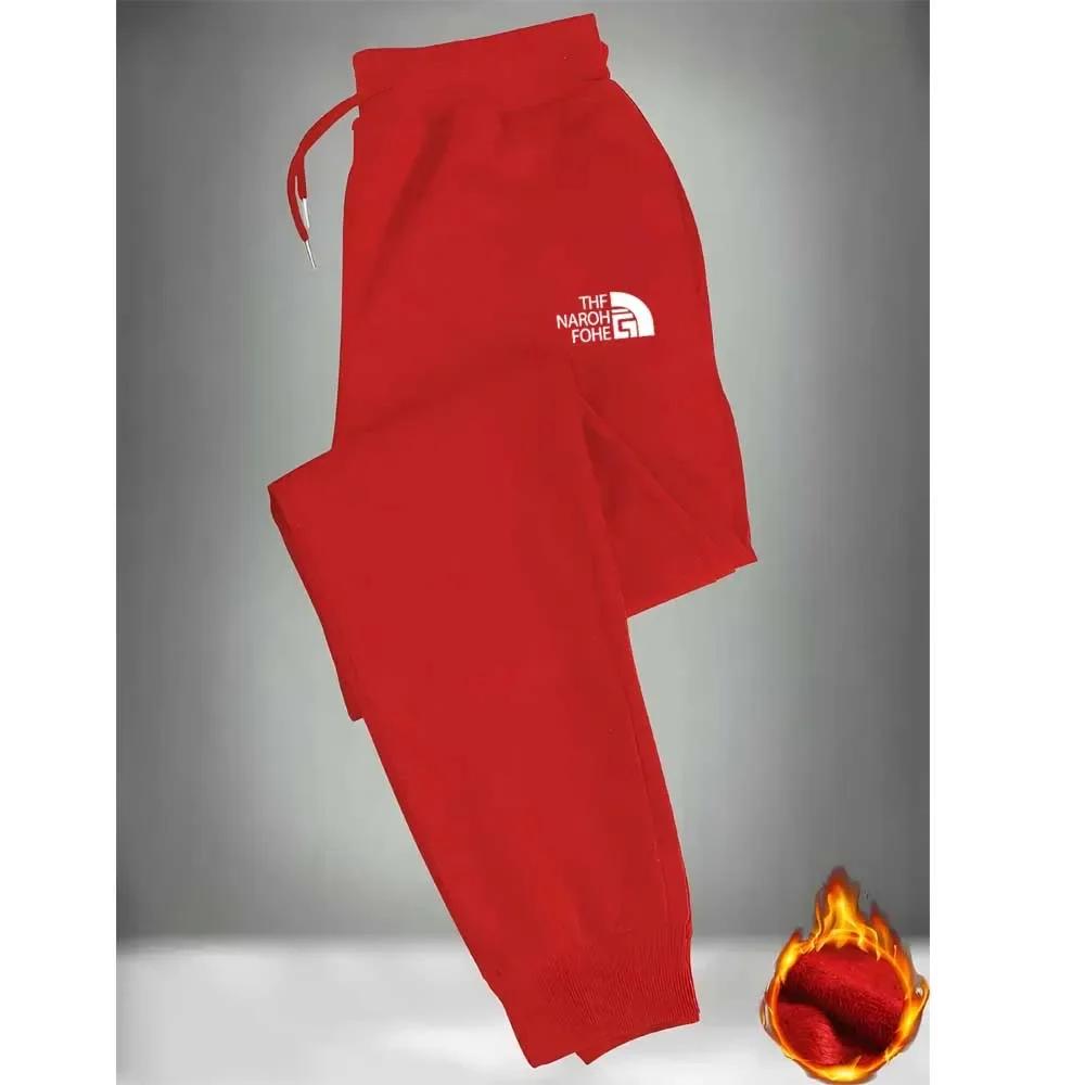 Joggers décontractés pour hommes avec cordon de serrage élastique à la taille et aux chevilles à rev