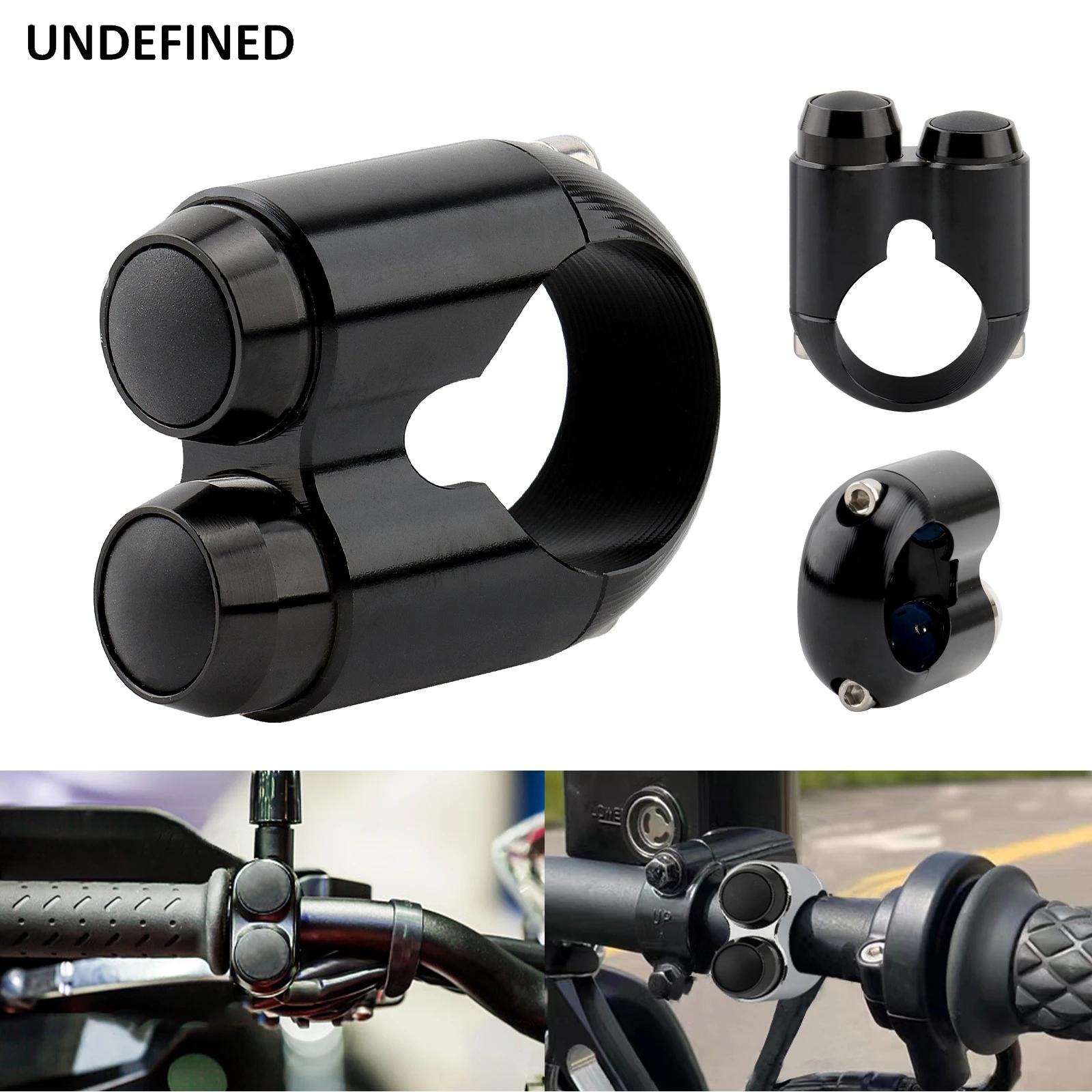 Interrupteur de commande de guidon de moto, 1 ", 25mm, bouton de klaxon, clignotant, interrupteur d'