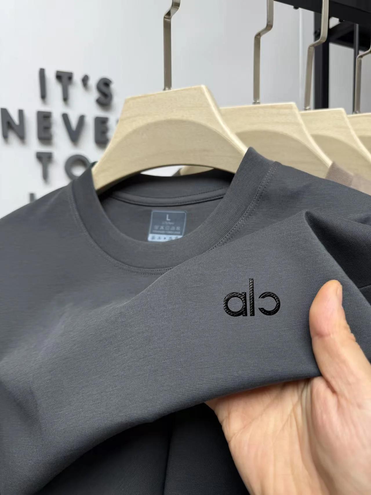 T-shirt à col rond avec badge lettres, nouvelle collection été, marque de mode de luxe, personnalisé