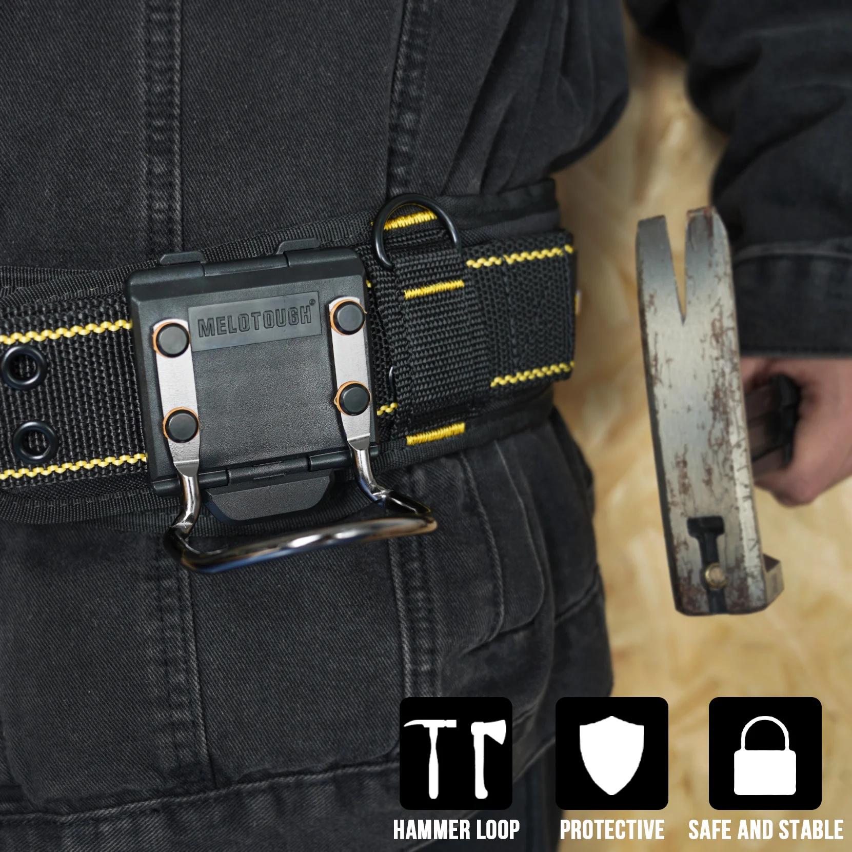 MELOTOUGH Support de marteau pour ceinture, boucle de marteau, étui de marteau, support de ceinture 