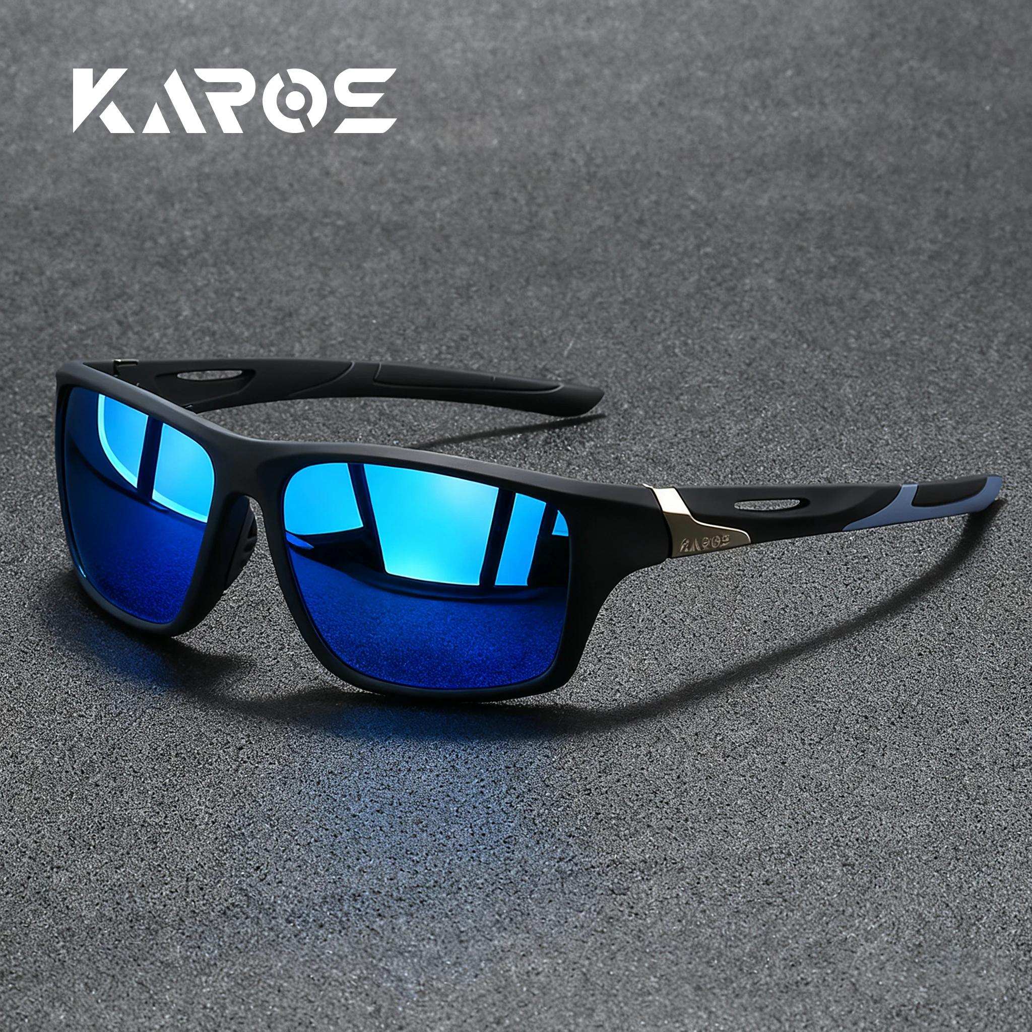 KAROS Sports Polarized Sunglasses Unisex with UV400 Filter Perfect for Fishing Camping Water Sports 
