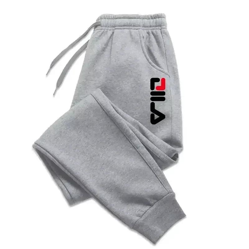 Automne hiver hommes Joggers cordon pantalons décontractés polaire pantalons de survêtement entraîne