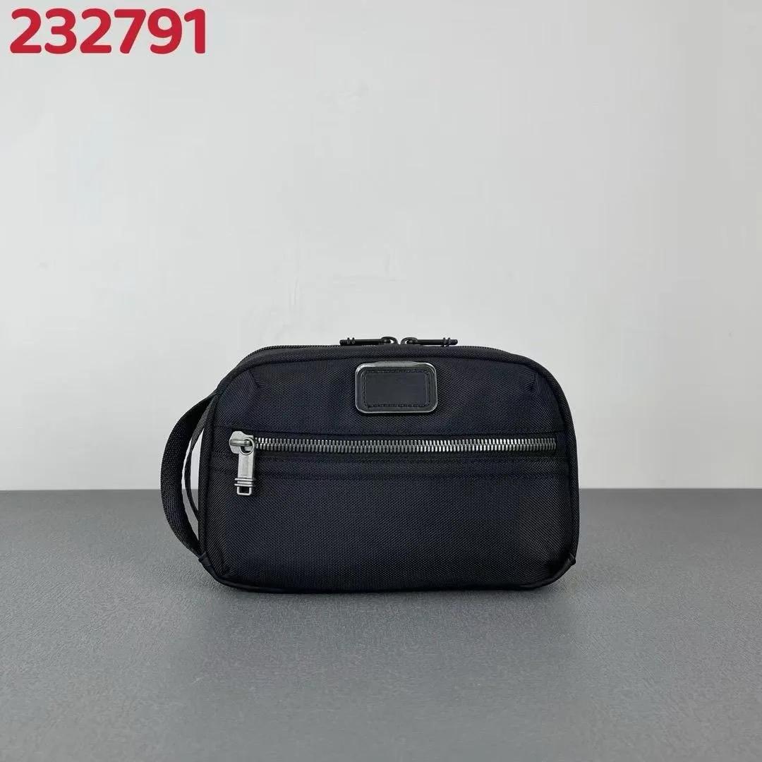 Pochette en nylon balistique pour homme, sac à main portable pour les voyages d'affaires, sac organi