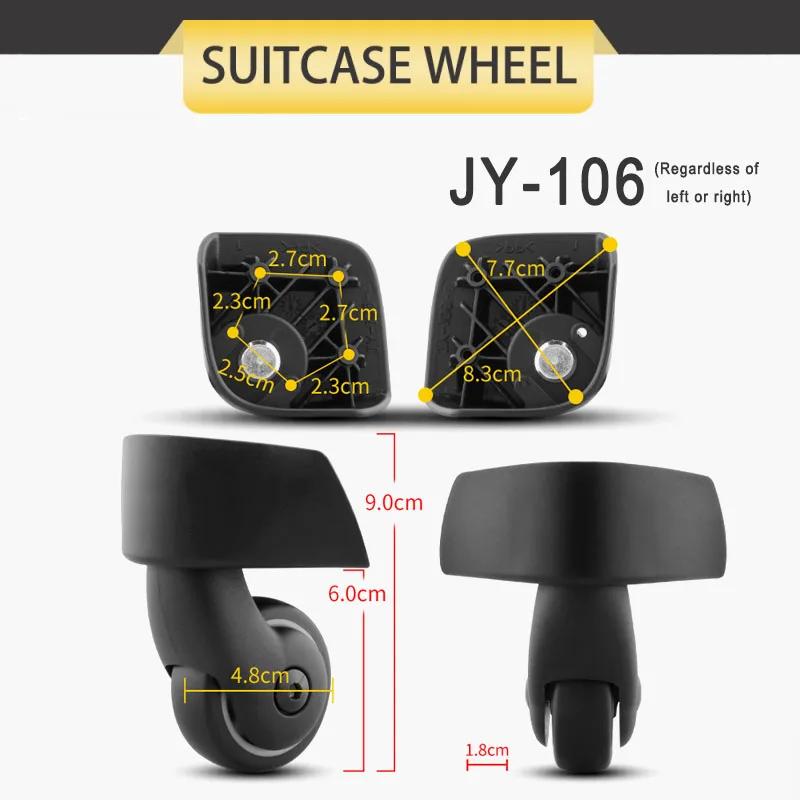 Convient pour Samsonite roue JY-105 JY-106 JY109 valise JY-110 charge roue valise roue remplacement 