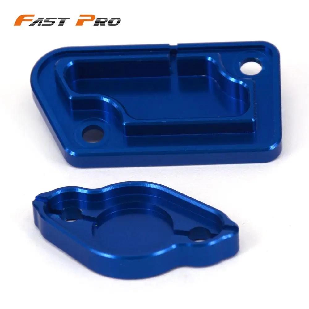 Couvercle de réservoir de frein avant et arrière CNC pour moto, bouchons de couvercle de moteur pour