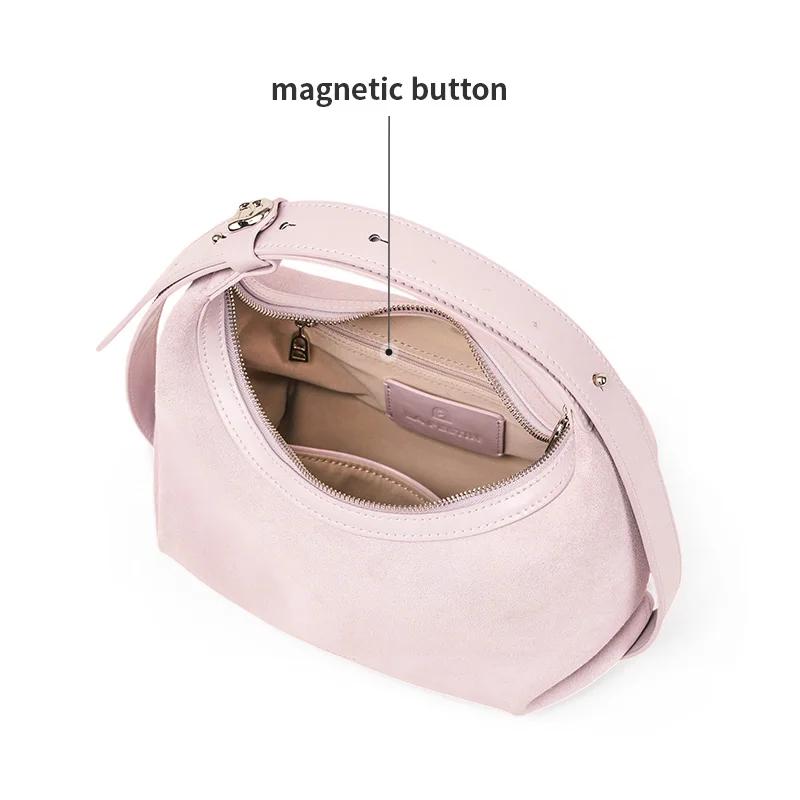 LA FESTIN Original sac à main femmes nouveaux sacs à bandoulière mode demi-lune sac à bandoulière ma
