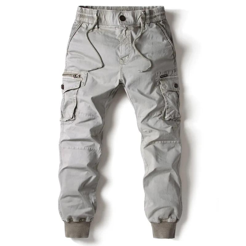 Pantalon Cargo hommes Jogging pantalons décontractés coton pleine longueur tactique militaire pantal