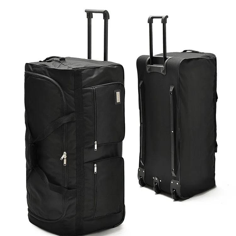 32 "40" pouces grande capacité chariot bagages bagages roulants étanche Oxford sac polochon sac à ro