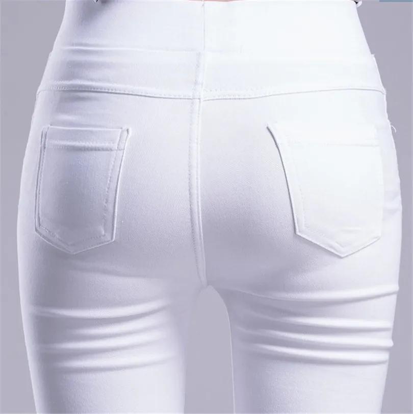 Femmes été élastique décontracté Stretch maigre Leggings mince crayon pantalon