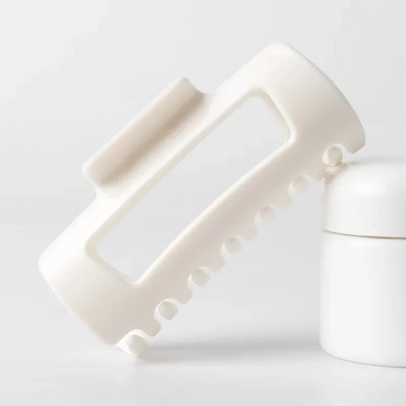 Pinces à cheveux flexibles en silicone, grande pince à griffes pliable antidérapante |   Pinces à ch