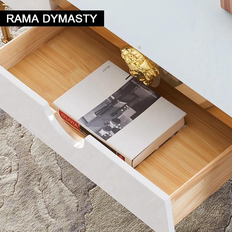 Table basse marocaine en acier inoxydable, nouveau, classique, postmoderne, carrée, table à thé pour