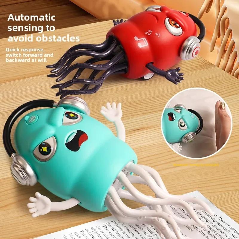 Jouets électroniques pour animaux de compagnie, poulpe dansant, dessin animé, développement interact