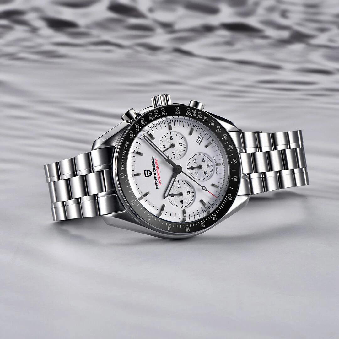 Montres pour hommes PAGANI DESIGN 2026 Nouvelle V5 PD1701 Montre à quartz de luxe pour hommes Sport 