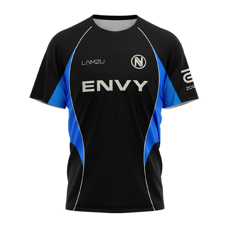 Maillot E-sports ENVY 2026 PRO pour hommes et femmes, T-shirt VALORANT ROSSY POPPIN KEZNIT DEMON1 EG