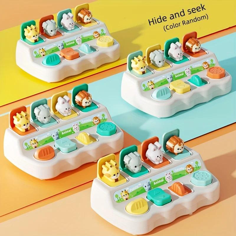Jouets animaux pop-up Montessori et boîtes d'apprentissage – Améliore la logique et les motricité, c