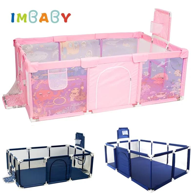 IMBABY-Parc intérieur pour bébé, aire de jeux pour enfants, activités de sécurité pour bébé, IkPool,